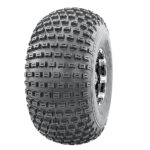 Tire w/Wheel - 22x11.00-8 NHS (2 Ply) Carlisle Knobby