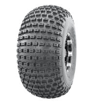 Tire w/Wheel - 22x11.00-8 NHS (2 Ply) Carlisle Knobby