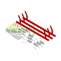 SCRAPER KIT - REAR ROLLER - SET OF 3