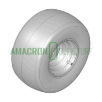 Tire w/Wheel - 18x9.50-8 (2 Ply) Goodyear Smooth