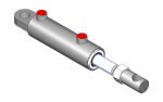 HYDRAULIC CYLINDER - FRONT