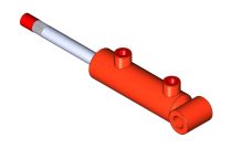HYDRAULIC CYLINDER - REAR