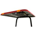 COOL TOPS CANOPY WITH FAN, FITS 17 DEGREE FORWARD ROLL BAR (2017 & NEWER), RED
