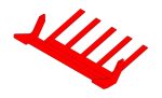 SOD BLADE - 21 FORMED W/LONG FINGERS