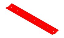 BOTTOM BLADE - 30 X 1/4
