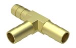 HYDRAULIC FITTING - TEE 3/8 HOSE BARB
