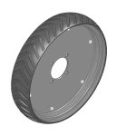 WHEEL ASSY - 4X17 (2 EA) 17 OD