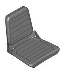 Seat - Universal - Black