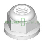 LOCKNUT - 6MM X 1.0 ESNA FLANGED