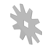 VERTI-CUT BLADE - 10 DIA x .104