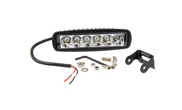 LED Bar Work Light - 6 LED 18W