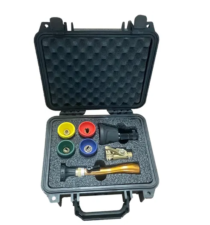 Underhill Nozzlelocker - Includes Case - 1in Magnum UltraMax Full Throttle Nozzle - Cyclone - Cloudburst - Rainmaker & Rainbow Hose Nozzles - CV075H High Flow Control Valve and HNC075 Coolpro