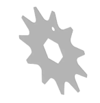 VERTI-CUT BLADE - 1-1/4 HEX